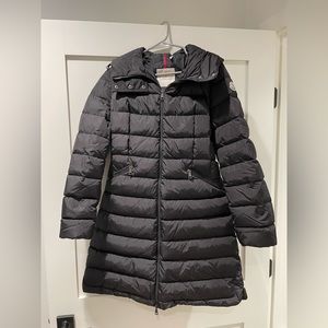 Black Moncler Jacket, Size 1